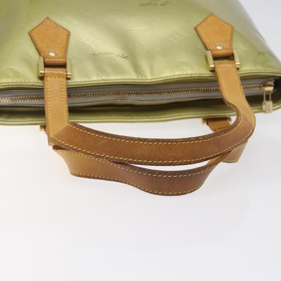 LOUIS VUITTON Monogram Vernis Houston Hand Bag Gris M91053 - Picture 7 of 16